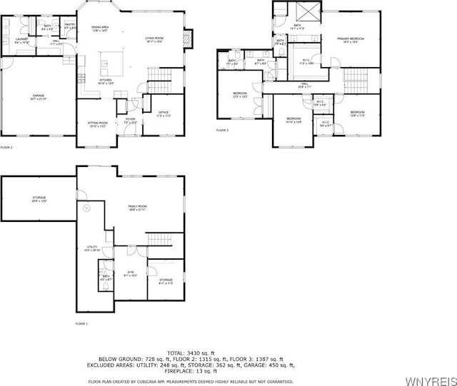 905 Sullivan Ct, Lewiston, NY 14092 - home floor plan