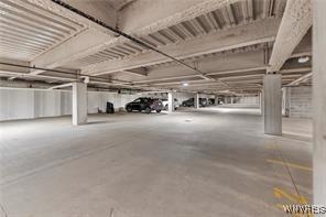 view of parking deck