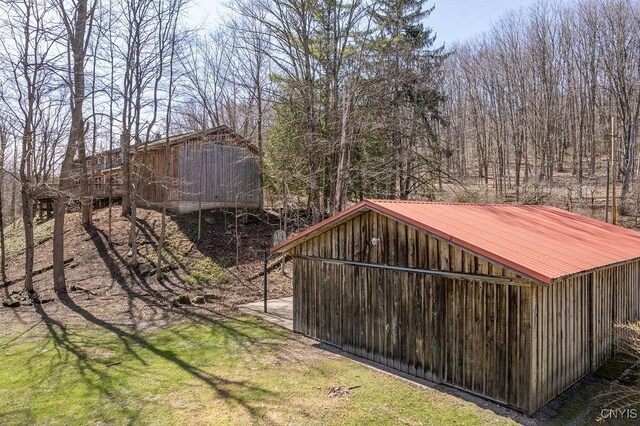 1826 Cardner Rd, Fabius, NY 13122 - view of pole building