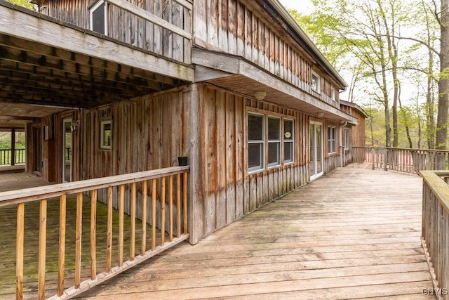 1826 Cardner Rd, Fabius, NY 13122 - view of wooden deck
