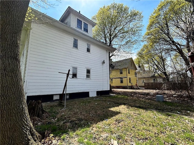 view of side of property