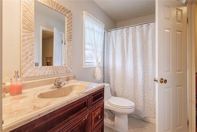 1430 Erie Station Rd, Henrietta, NY 14467 - full bath with tile patterned floors, toilet, and vanity