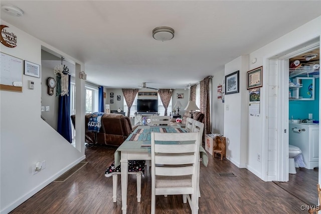 17869 County Route 59, Brownville, NY 13634 - dining room with wood finished floors and baseboards