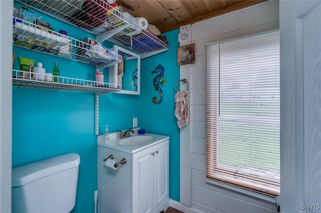 17869 County Route 59, Brownville, NY 13634 - half bathroom with toilet and vanity