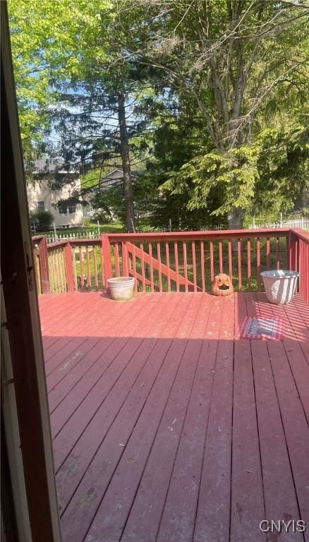 7650 Commodore Cir, Clay, NY 13090 - view of wooden terrace