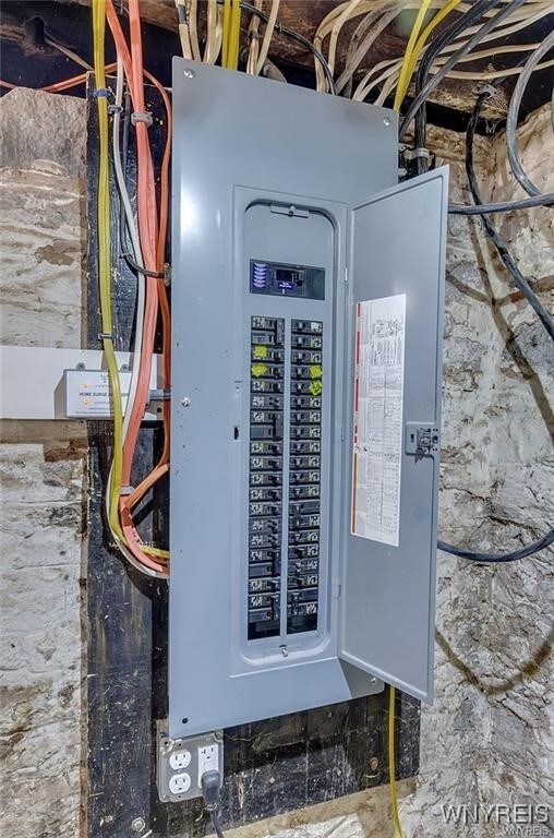 utilities with electric panel