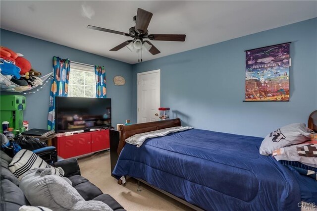 29441 Beaver Meadow Mews, Lyme, NY 13622 - carpeted bedroom featuring ceiling fan