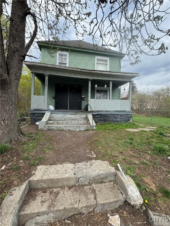 1322 S Ave Unit 24, Syracuse, NY 13207 - traditional style home with covered porch
