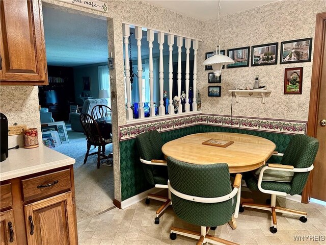 view of dining space
