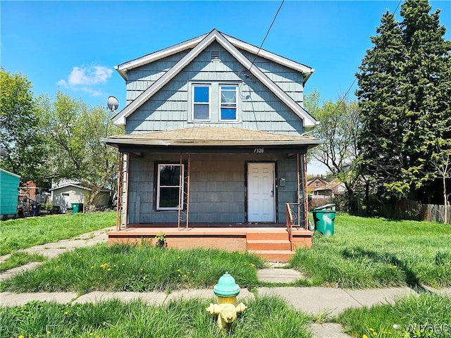 1328 Ashland Ave, Niagara Falls, NY 14301 - view of front facade featuring a porch