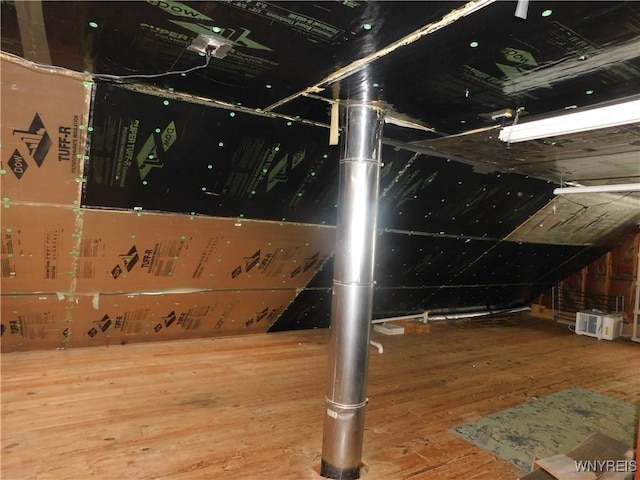 detailed view of wood finished floors