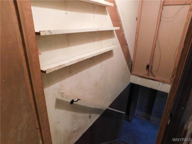 view of staircase