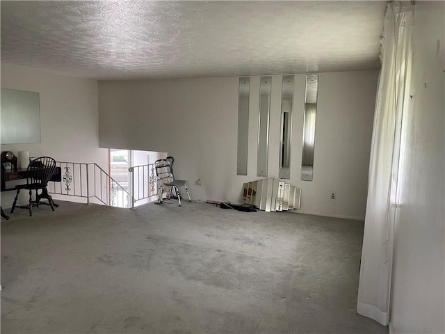 120 Bradley Ct, Horseheads, NY 14845 - spare room with carpet and a textured ceiling