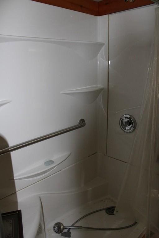489 Ten Eyck Rd, Decatur, NY 12043 - bathroom with a shower stall