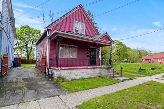 75 Box Ave, Buffalo, NY 14211 - bungalow with covered porch