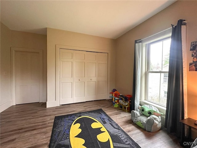 237 James St, Lenox, NY 13032 - rec room featuring healthy amount of natural light and wood finished floors