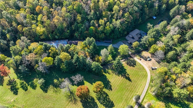 aerial overview of property's location