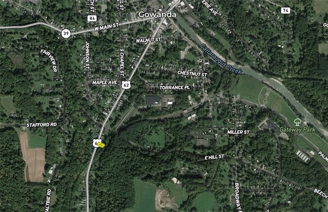 332 Jamestown St, Persia, NY 14070 - aerial view of property's location