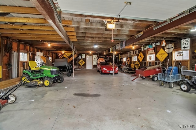 100 May Dr, Elma, NY 14059 - garage featuring a garage door opener