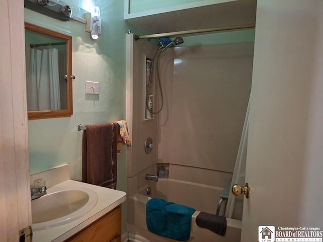 11 Prather Ave, Jamestown, NY 14701 - full bath with shower / bath combo and vanity