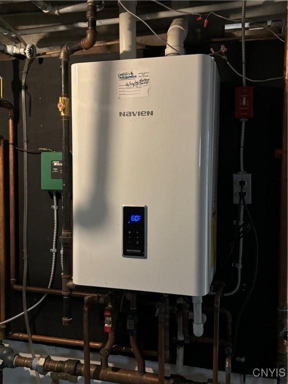 utilities featuring water heater