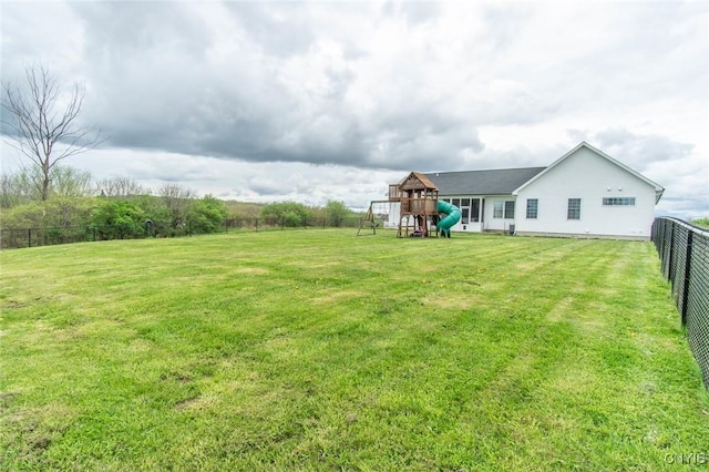 29556 County Route 46, Le Ray, NY 13637 - view of yard featuring a playground