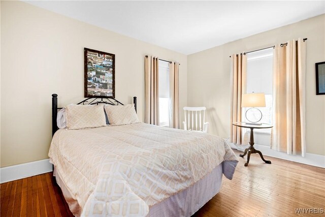 47 Beard Ave, Buffalo, NY 14214 - bedroom featuring wood-type flooring and baseboards