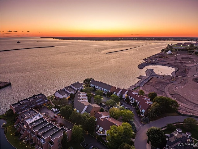 20 Harbour Pointe, Buffalo, NY 14202 - aerial view of property and surrounding area featuring a nearby body of water