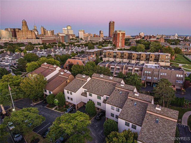 20 Harbour Pointe, Buffalo, NY 14202 - drone / aerial view of a view of skyline