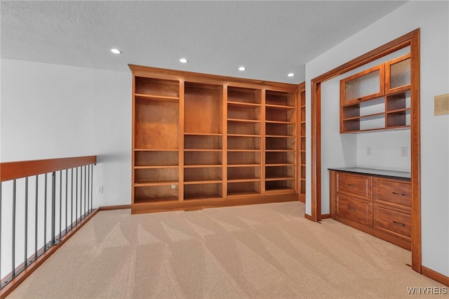 20 Harbour Pointe, Buffalo, NY 14202 - interior space featuring recessed lighting, carpet flooring, a textured ceiling, and baseboards