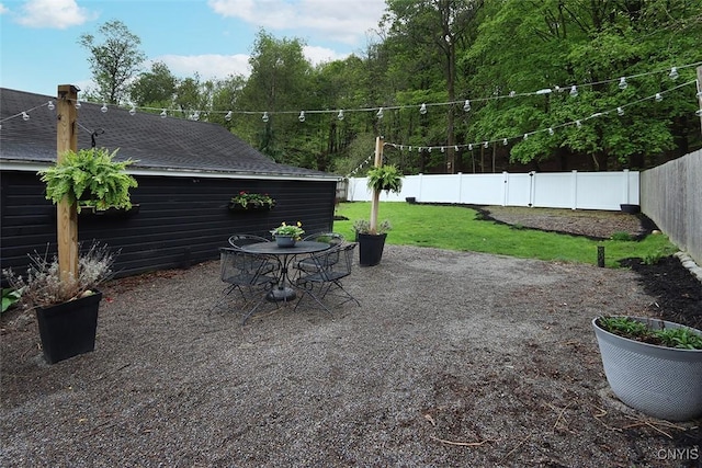 113 Olmstead Pl, Onondaga, NY 13219 - view of patio / terrace featuring outdoor dining space