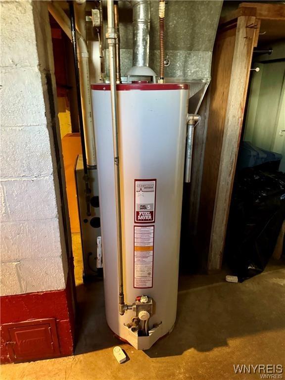 88 Loretto Dr, Cheektowaga, NY 14225 - utilities featuring gas water heater