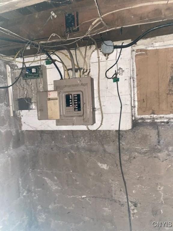 413 Fitch St, Syracuse, NY 13204 - utility room featuring electric panel