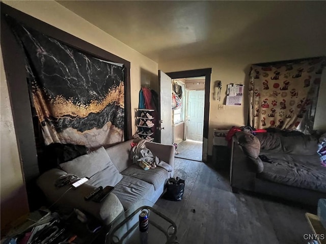 413 Fitch St, Syracuse, NY 13204 - living area featuring hardwood / wood-style flooring