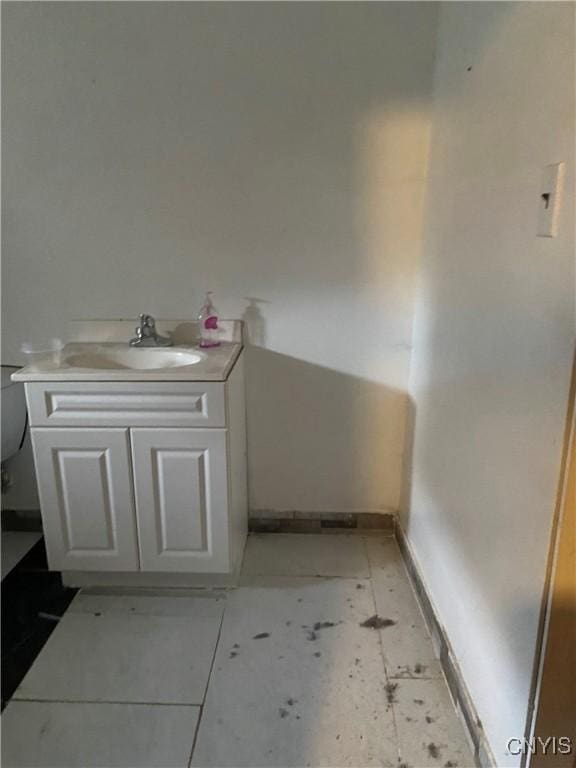 413 Fitch St, Syracuse, NY 13204 - bathroom featuring vanity and toilet