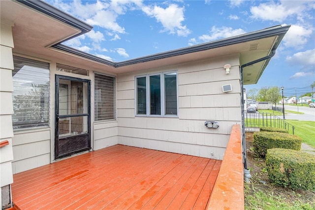 134 Schum Ln, Rochester, NY 14609 - view of wooden terrace