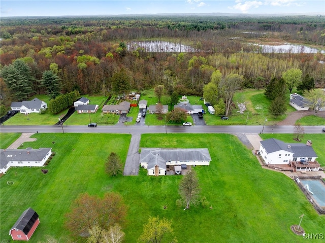 7732 Gifford Rd, Rome-Inside, NY 13440 - aerial overview of property's location featuring a heavily wooded area and a nearby body of water