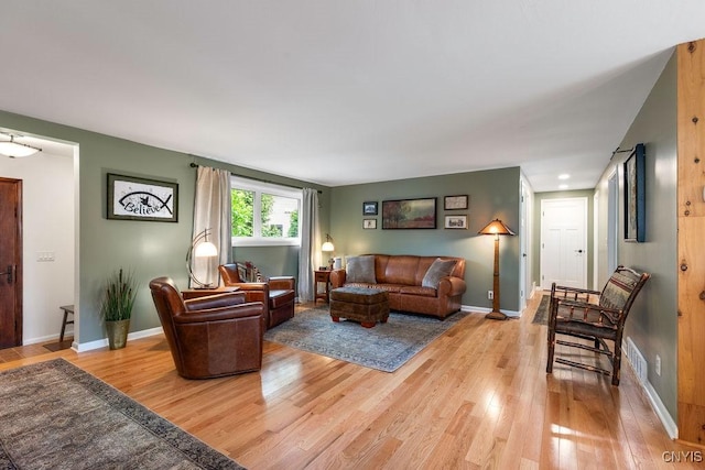 117 Shoreview Dr, Clay, NY 13090 - living room featuring light wood finished floors and baseboards