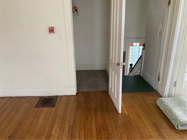 313-315 Whittier Ave, Syracuse, NY 13204 - hall featuring wood finished floors and baseboards