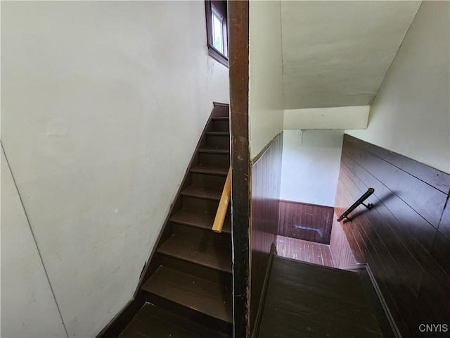 view of staircase