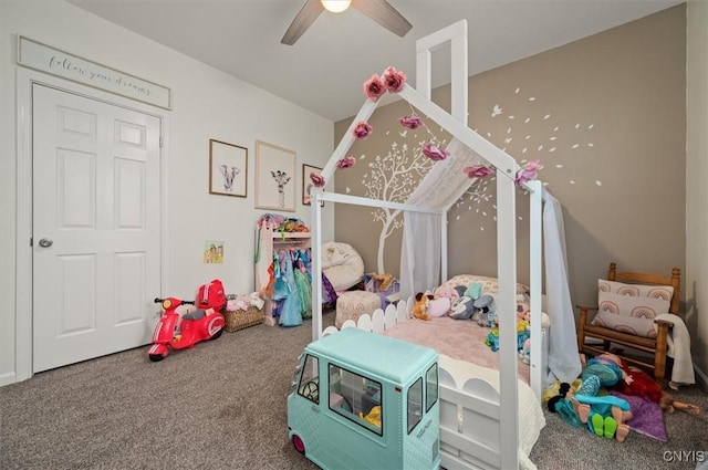 161 Knapps Knolle Rd, Schuyler, NY 13502 - carpeted bedroom with ceiling fan