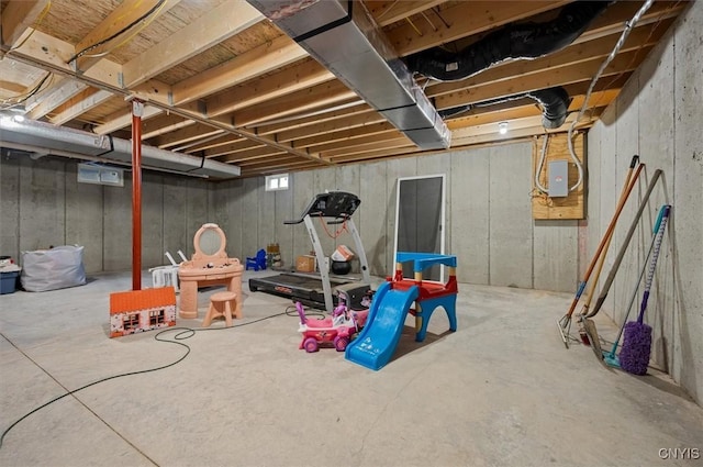 161 Knapps Knolle Rd, Schuyler, NY 13502 - unfinished below grade area featuring electric panel