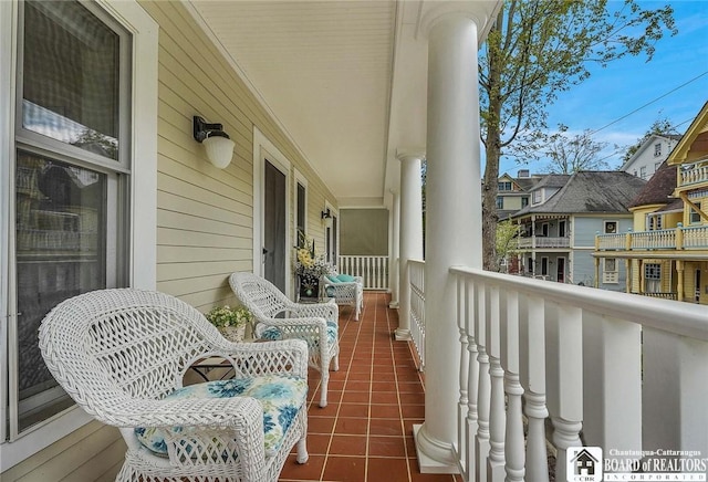 14 S Lake Dr Unit 2B, Chautauqua, NY 14722 - balcony featuring a porch