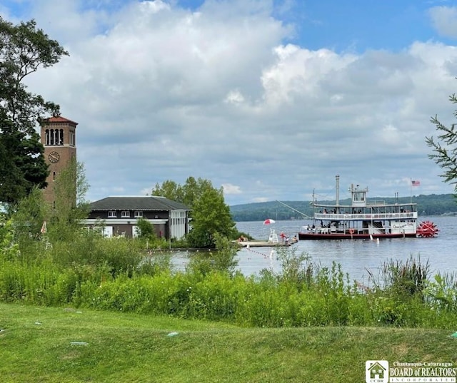 14 S Lake Dr Unit 2B, Chautauqua, NY 14722 - dock area with a water view