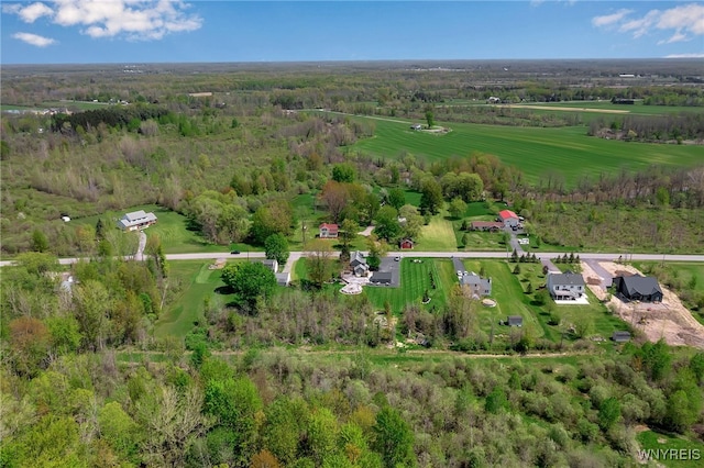 aerial view of property and surrounding area