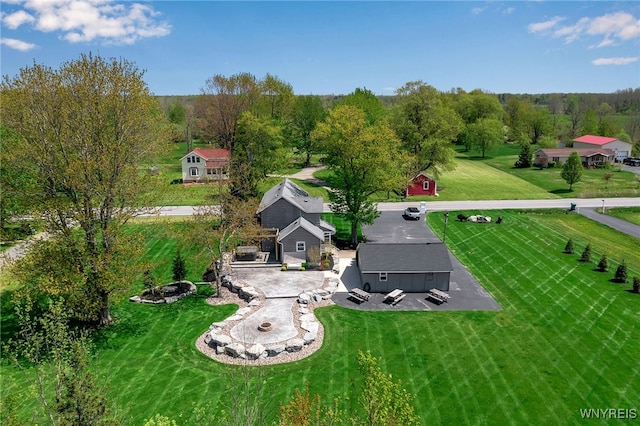 aerial view of property and surrounding area