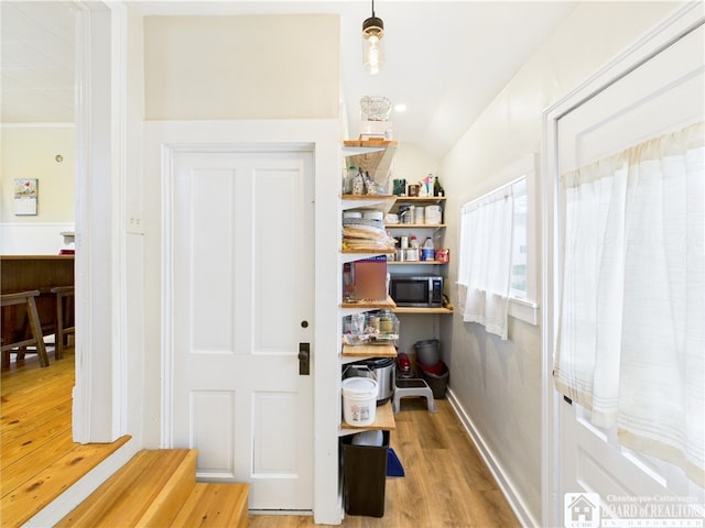 view of pantry