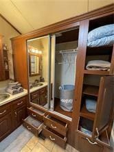 1984-2008 S Genesee St, Montour, NY 14865 - bathroom featuring tile patterned floors