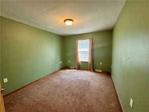 1984-2008 S Genesee St, Montour, NY 14865 - carpeted empty room with baseboards