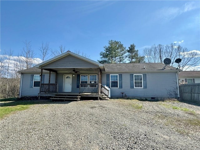 1984-2008 S Genesee St, Montour, NY 14865 - view of front of home featuring ceiling fan and a porch